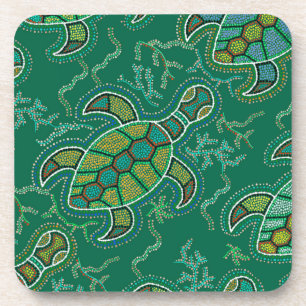 Posavasos Tortuga del Caribe