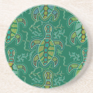 Posavasos Tortuga del Caribe