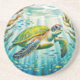 Posavasos Tortuga pintada