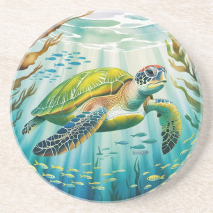 Posavasos Tortuga pintada