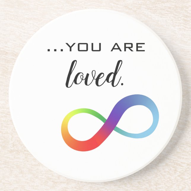Posavasos Tote de Orgullo LGBTQ+ Infinity (Frente)