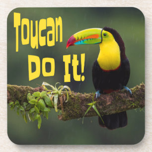 Posavasos ¡Toucan Lo Hace! Pun divertidísimo con motivos de