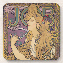 Posavasos Trabajo (1896) de Alphonse Mucha