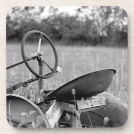 Posavasos Tractor en las galas de grano largo