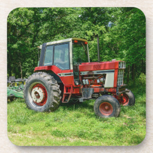 Posavasos Tractor internacional viejo