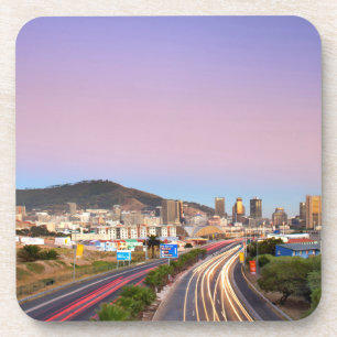 Posavasos Tráfico En Autopista A Ciudad Del Cabo, Cabo Occid