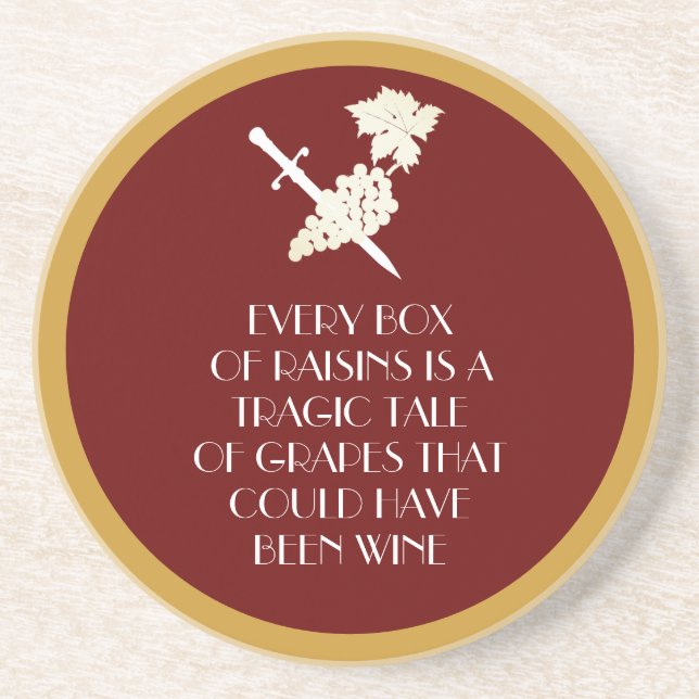 Posavasos Trágica historia (Frente)