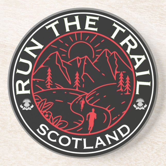 Posavasos Trail Running Scotland (Frente)