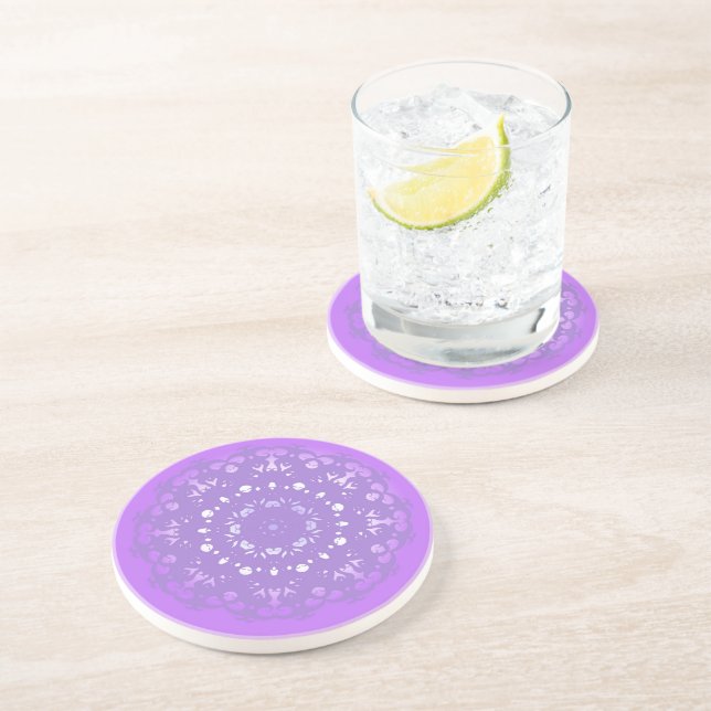 Posavasos Transformación Púrpura (Lado)