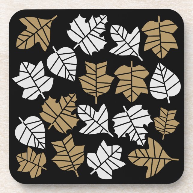 Posavasos Transición de la naturaleza otoño-otoño (Frente)