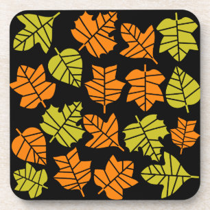 Posavasos Transición de la naturaleza otoño-otoño
