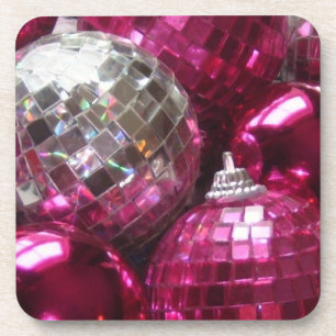 Posavasos trasero de corcho de Baubles rosados