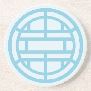 Posavasos Traspaso de patrones de cultura coreana tradiciona