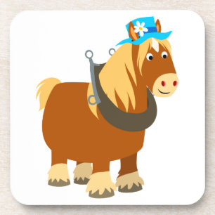 Posavasos Trato de Personalizado lindo Breton Horse Coasters