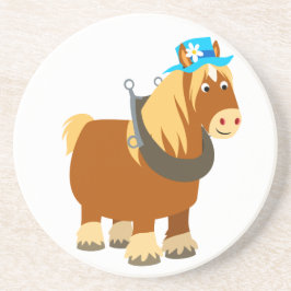 Posavasos Trato Personalizado lindo Breton Horse Coaster