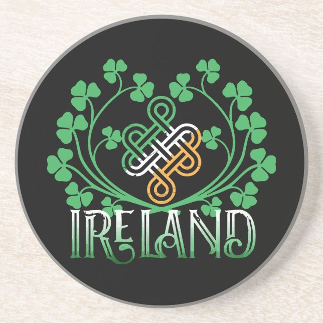 POSAVASOS TRÉBOL DE IRLANDA (Frente)