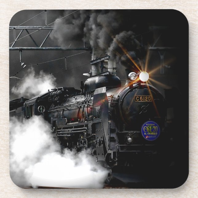 Posavasos Tren de vapor (Frente)