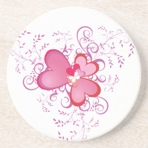 Posavasos Tres corazones
