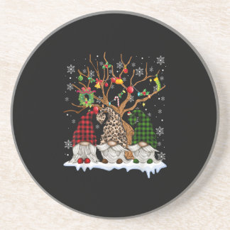 Posavasos Tres Gnomes Leopard Buffalo Navidades Rojos L