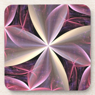 Posavasos Tres rosados dimensionales