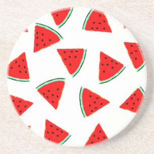 Posavasos Triángulos del patrón de la sandía