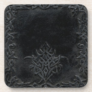 Posavasos Tribal negra caída
