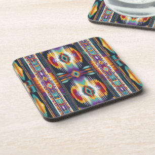 Posavasos Tributo abstracto nativo americano S4