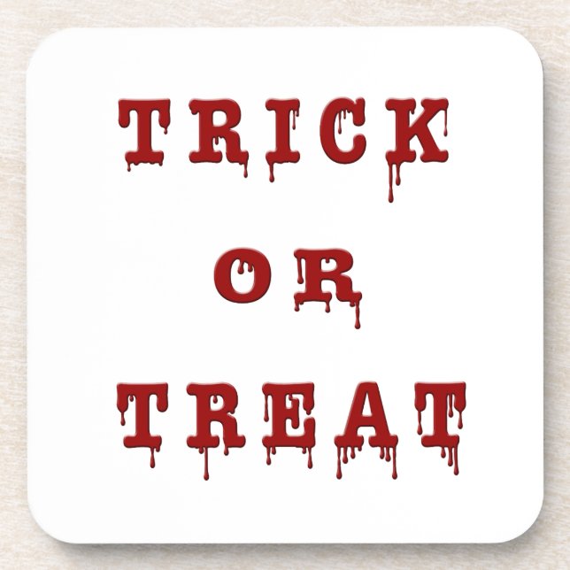 Posavasos Trick o Trek Bloody Version (Frente)