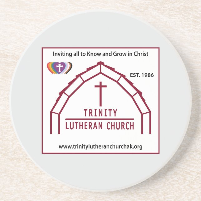 Posavasos Trinity Lutheran Coaster  (Frente)