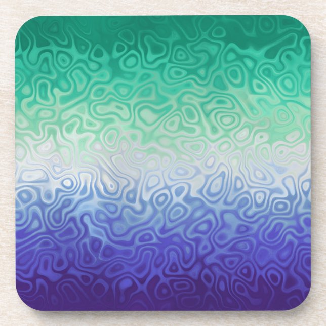 Posavasos Trippy Ripply Funky Boho MLM Hombres que Aman a Ho (Frente)