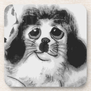 POSAVASOS TRISTE PERRO