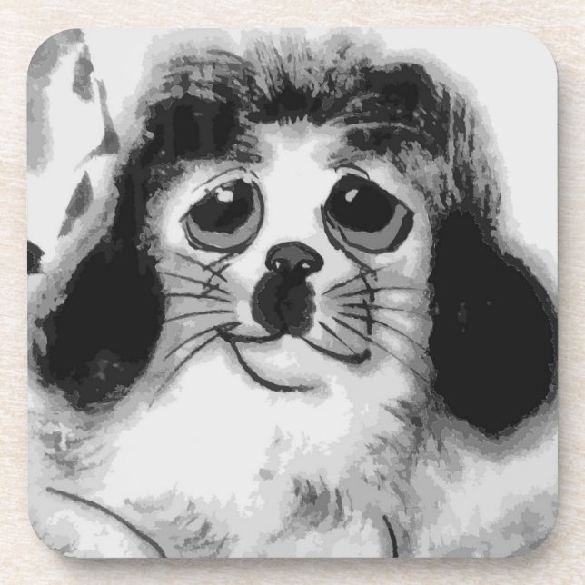 POSAVASOS TRISTE PERRO (Frente)