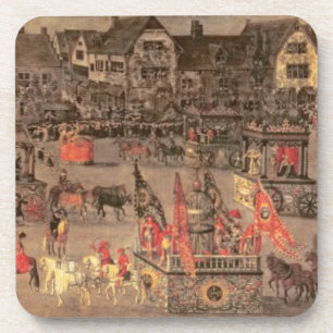 Posavasos Triumph de la archiduquesa Isabel (1556-1633