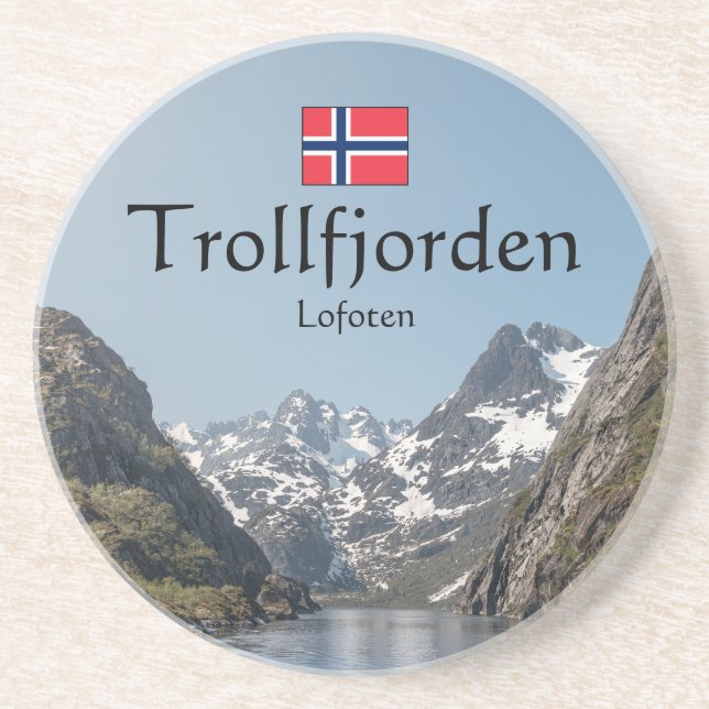 Posavasos Trollfjord Lofoten (Frente)