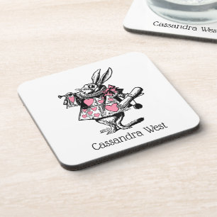 Posavasos Trompetero de la Corte del Conejo Blanco Alicia en