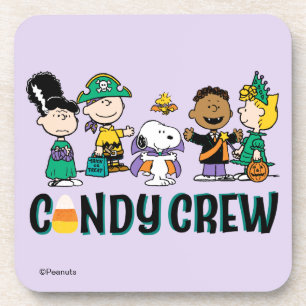 Posavasos Tropa de Dulces de Peanuts Pandilla de Halloween