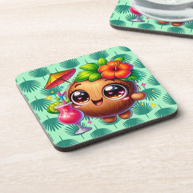 Posavasos Tropical (Lado Izquierdo)
