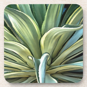 Posavasos Tropical Agave Realism Art