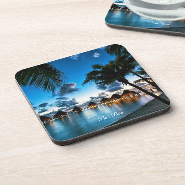 Posavasos Tropical Bora Bora (Lado Izquierdo)
