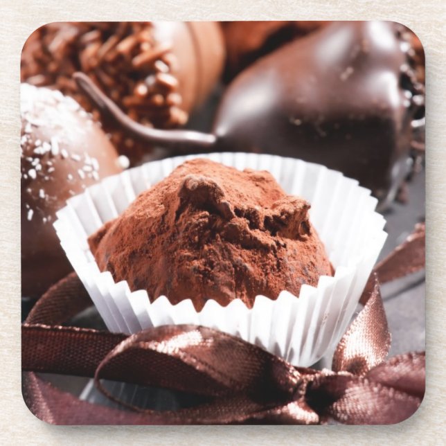Posavasos Trufas de chocolate (Frente)