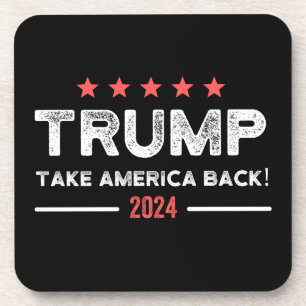 Posavasos Trump 2024: Recuperar a Estados Unidos