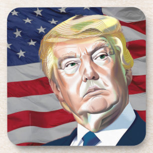Posavasos Trump, 45° presidente de Estados Unidos - Regalo