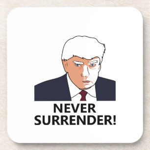 Posavasos Trump nunca renunció a la masacre