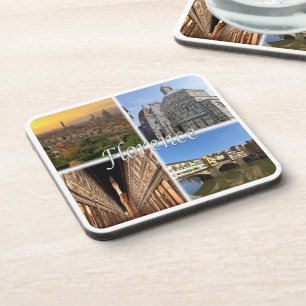 Posavasos TSC033 FLORENCIA, Mosaico, Toscana,