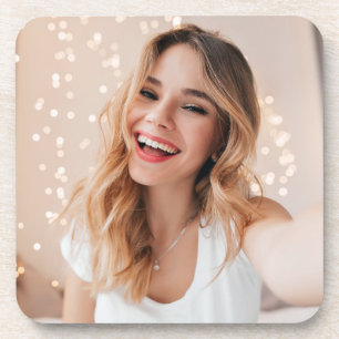 Posavasos Tu cara en un cumpleaños