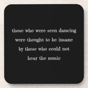 Posavasos Tu Personalizado favorito que dice Cita Píldora de