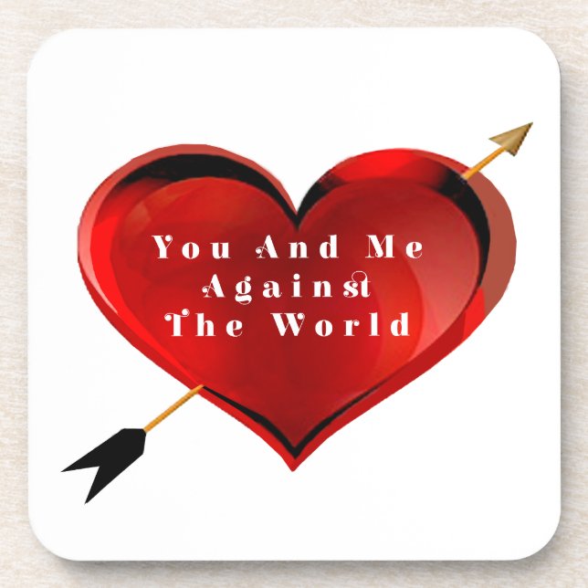 Posavasos Tú Y Yo La Monstruo Plástica (Frente)