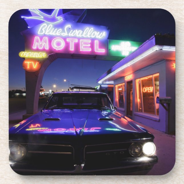 Posavasos Tucumcari, New México, Estados Unidos. Ruta 66 (Frente)