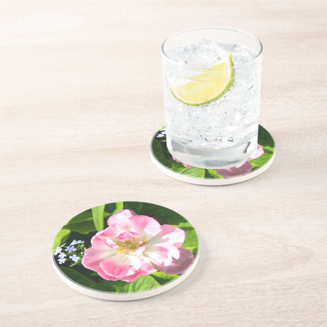 Posavasos Tulipán rosado (Lado)
