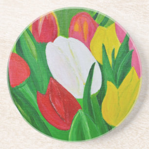 Posavasos Tulipanes 2a